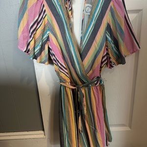Multi color romper